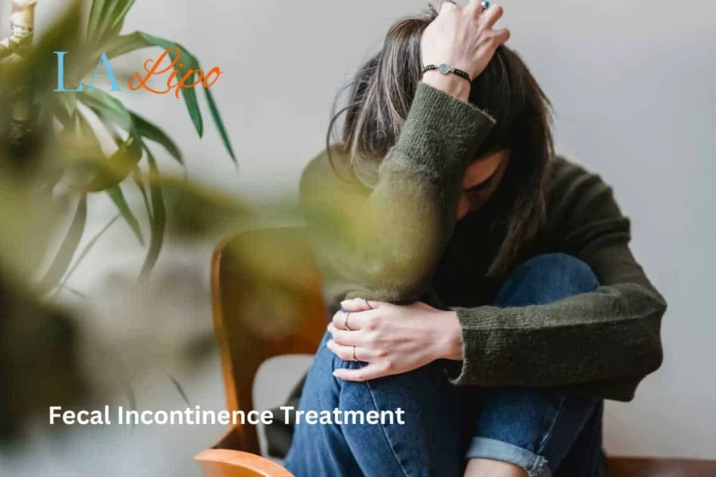woman worried about fecal incontinence diet Burgess Hill