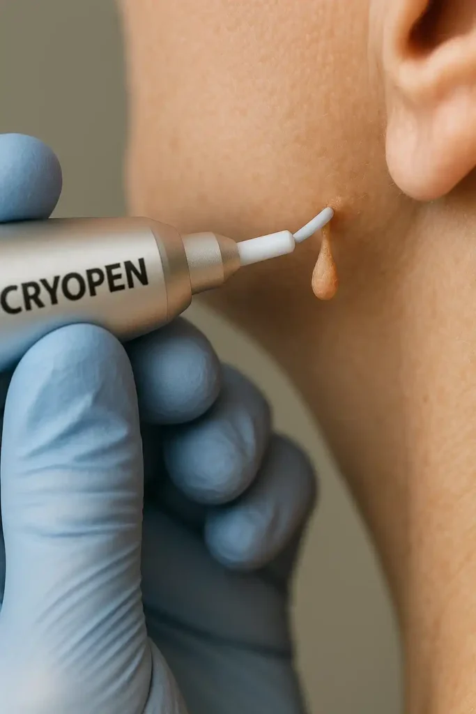 Cryopen for skin tags removal Burgess Hill speak to our team today!